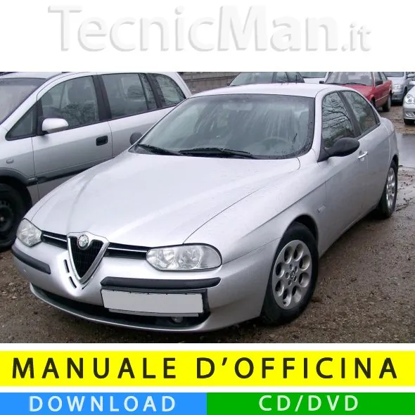 Manuale officina Alfa Romeo 156 (1997-2007) (Multilang)