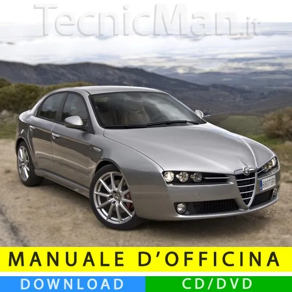 Manuale officina Alfa Romeo 159 (2005-2013) (Multilang)