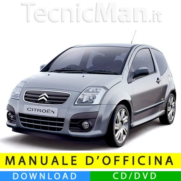 Manuale officina Citroen C2 (2003-2010) (IT)