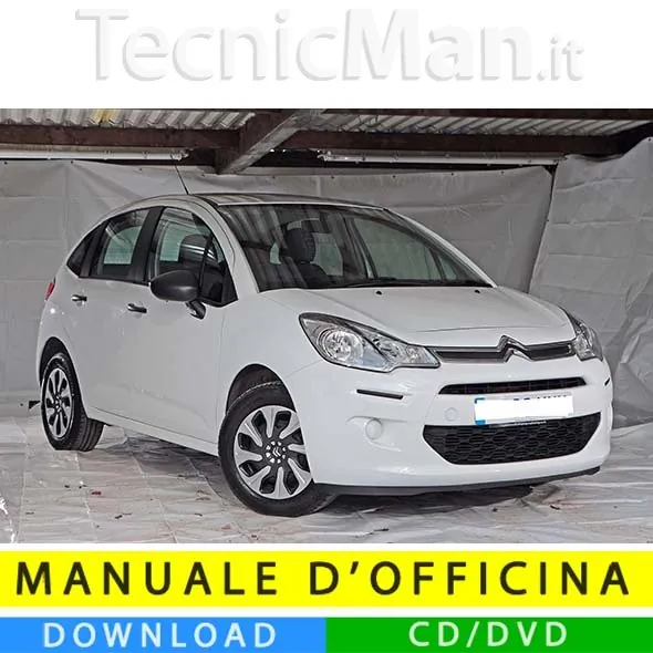 Manuale officina Citroen C3 (2009-2016) (IT)