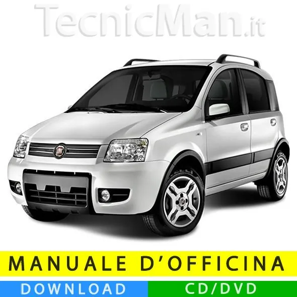Manuale officina Fiat Panda (2003-2012) (Multilang)