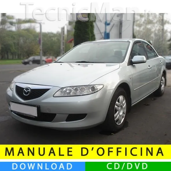 Manuale officina Mazda 6 (2002-2008) (EN)
