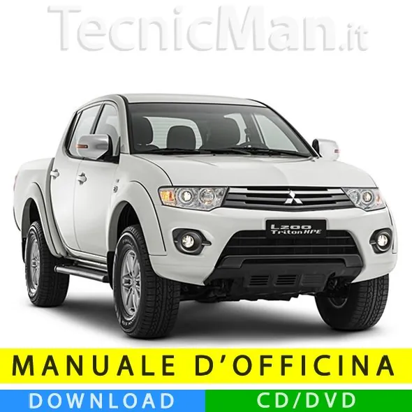 Manuale officina Mitsubishi L200 (2005-2015) (EN)