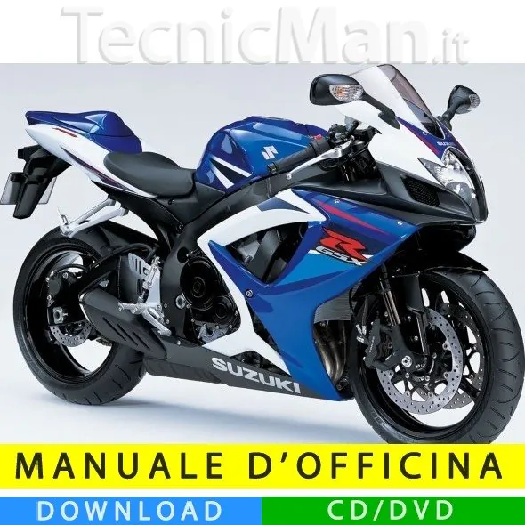 Manuale officina Suzuki GSX-R 750 (2006-2007) (EN)