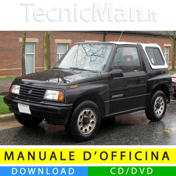 Manuale officina Suzuki Vitara (1988-1998) (EN)