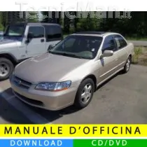 Manuale officina Honda Accord (1998-2002) (EN)
