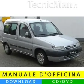 Manuale officina Citroen Berlingo I (1996-2007) (EN)