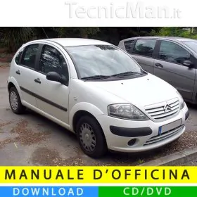 Manuale officina Citroen C3 (2002-2009) (IT)