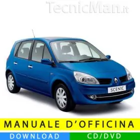 Manuale officina Renault Scenic 2 (2003-2009) (IT)