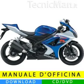 Manuale officina Suzuki GSX-R 1000 (2007-2008) (EN)