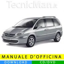 Manuale officina Citroen C8 (2002-2014) (Multilang)