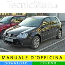 Manuale officina Volkswagen Golf V (2003-2008) (IT) 