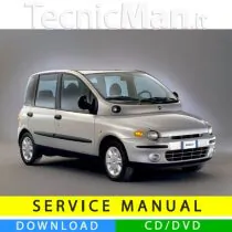 Manuale officina Fiat Multipla I (1998-2003) (MultiLang)