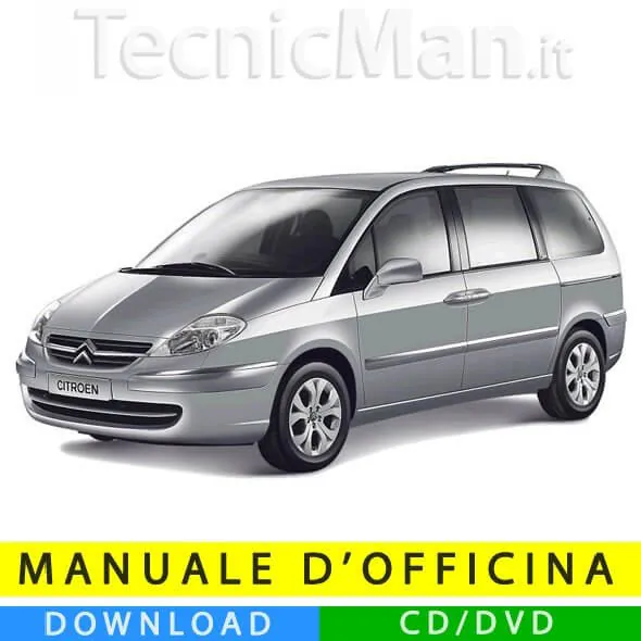 Manuale officina Citroen C8 (2002-2014) (Multilang)