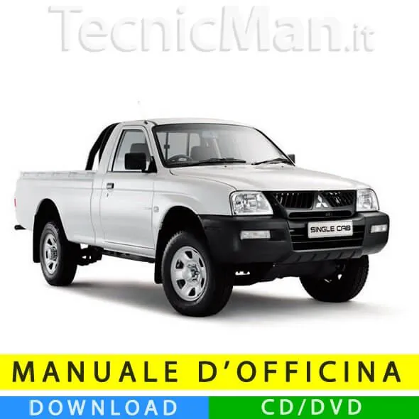 Manuale officina Mitsubishi L200 (1995-2005) (EN)