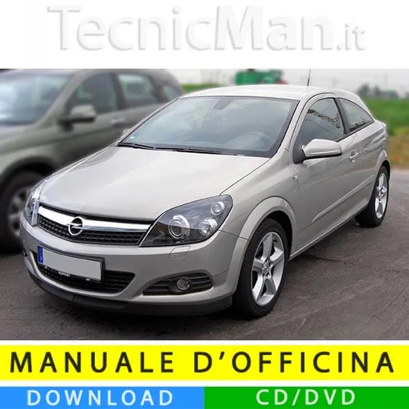 Manuale officina Opel Astra H (2004-2010) (EN-IT)