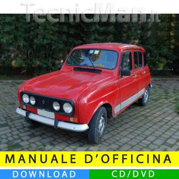 Manuale officina Renault 4 (1961-1993) (EN-FR-ES)