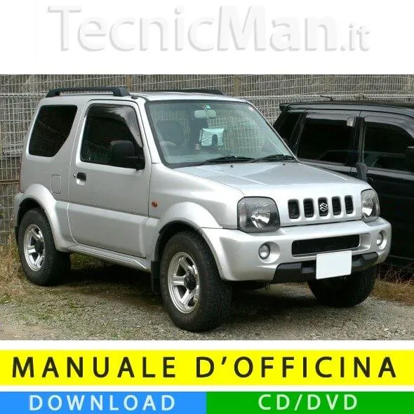 Manuale officina Suzuki Jimny III (1998-2014) (EN)